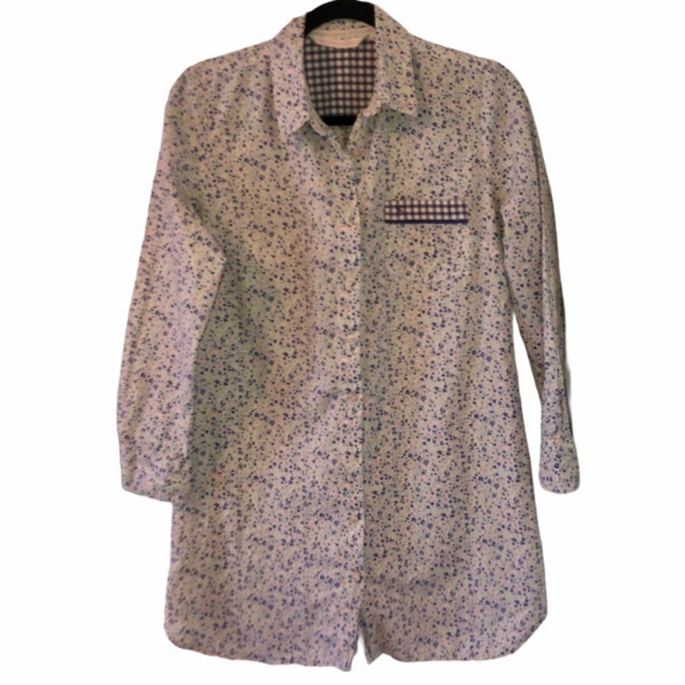 Victoria’s Secret Pink/Purple Floral Sleep Shirt